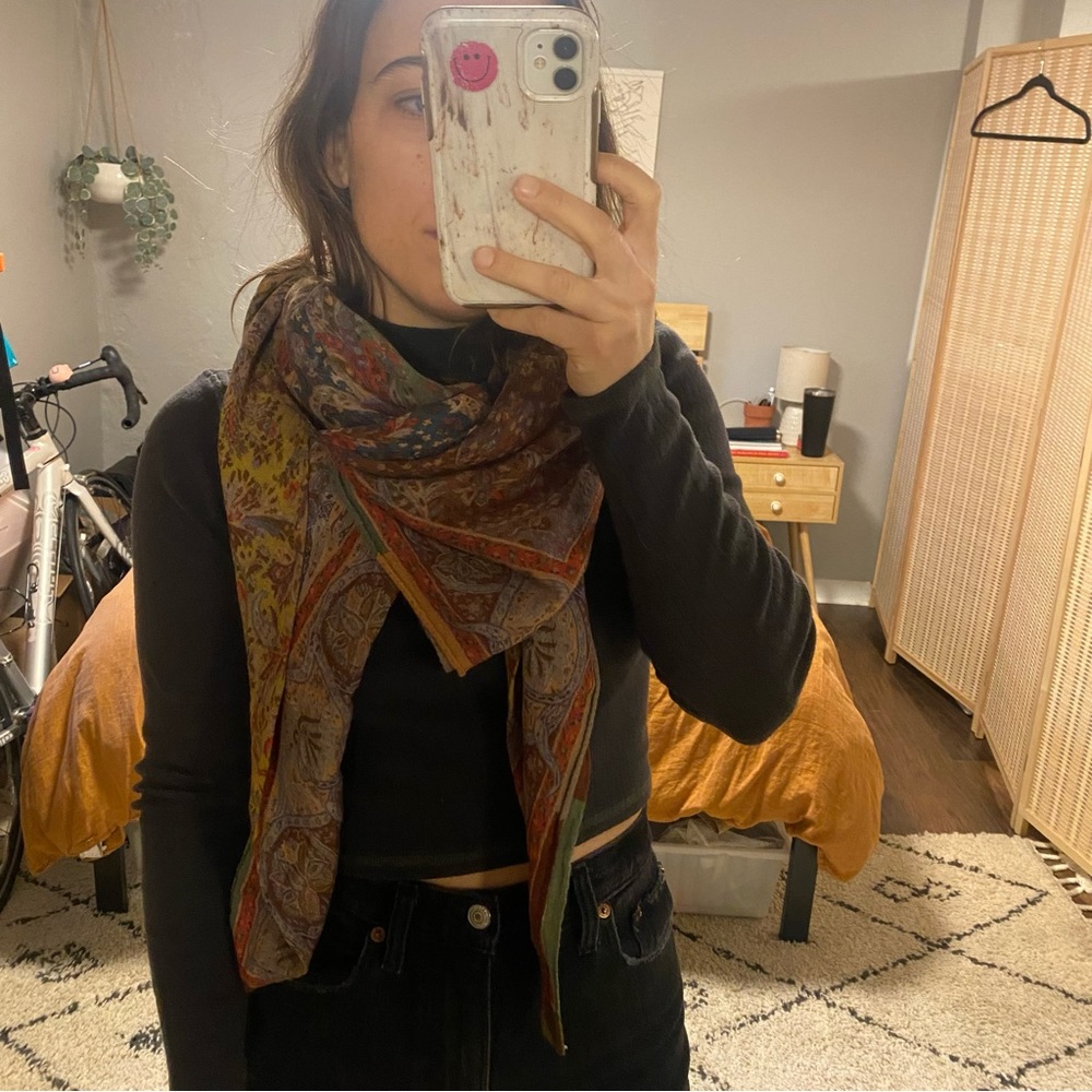 Boho lightweight scarf